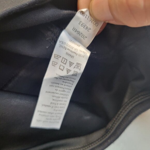 Spanx Ponte Leggings Womens Medium Black High Waist Ankle Length Pull On 20264R - Picture 3 of 9